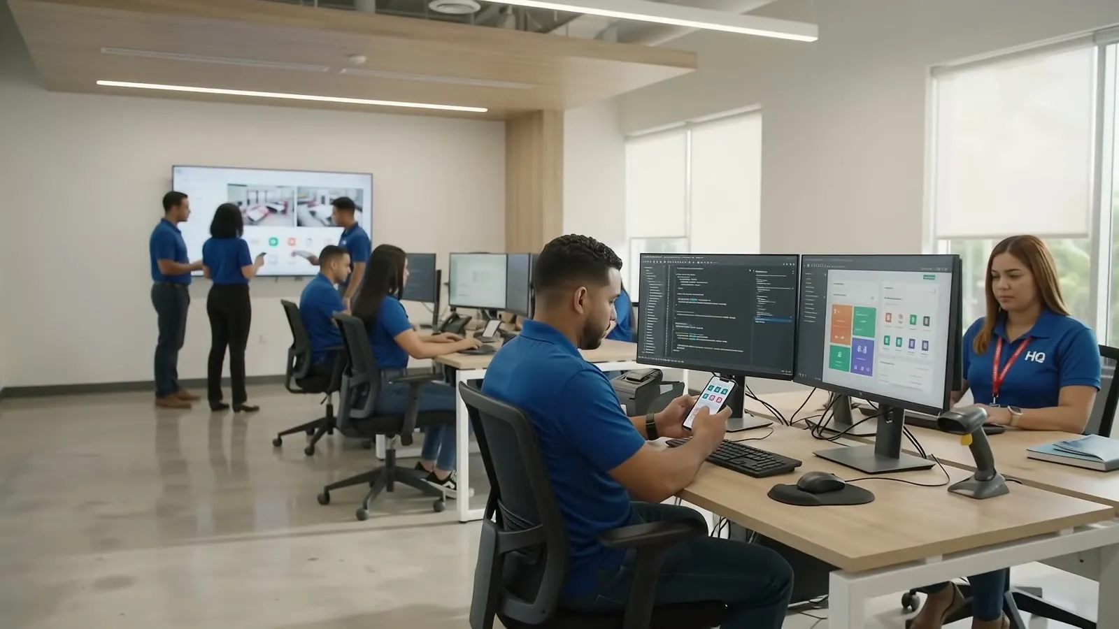 High Quality developers working on apps and systems